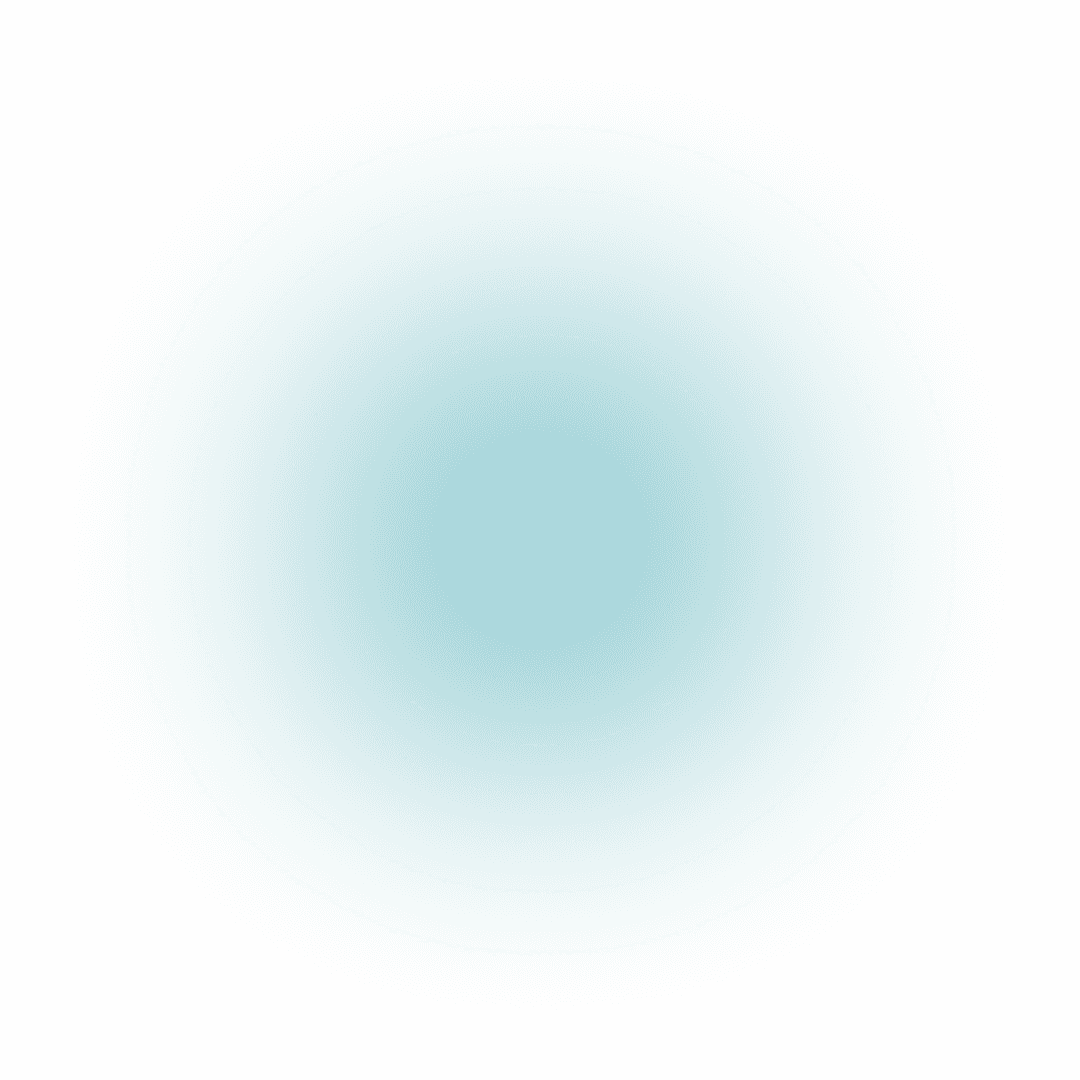 Teal ambient glow effect